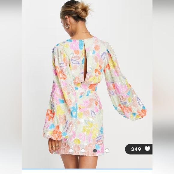 ASOS mini sequin dress - Picture 8 of 14